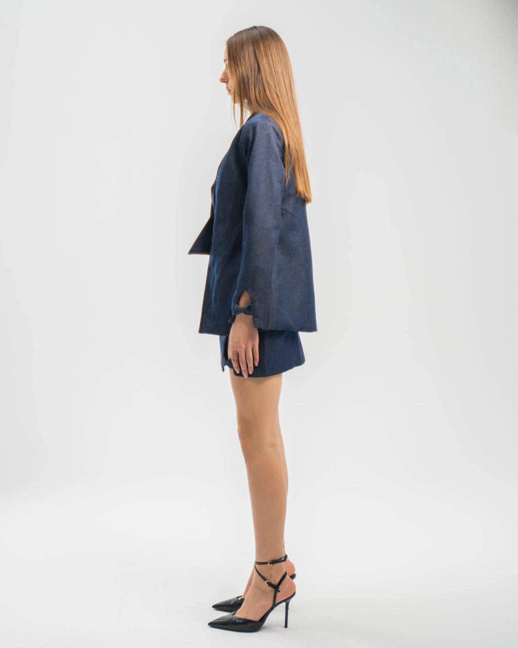 Aera Jacket in Ivory Wool Fleece