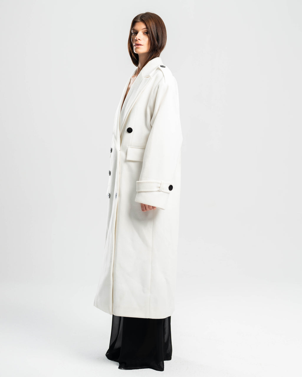 Ivory Command Coat