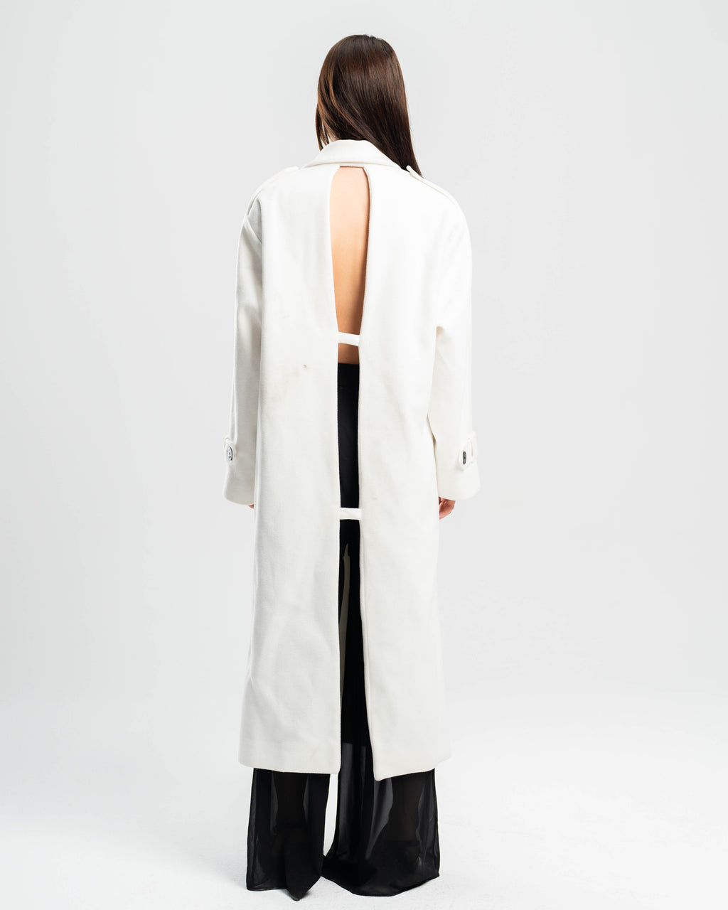 Ivory Command Coat