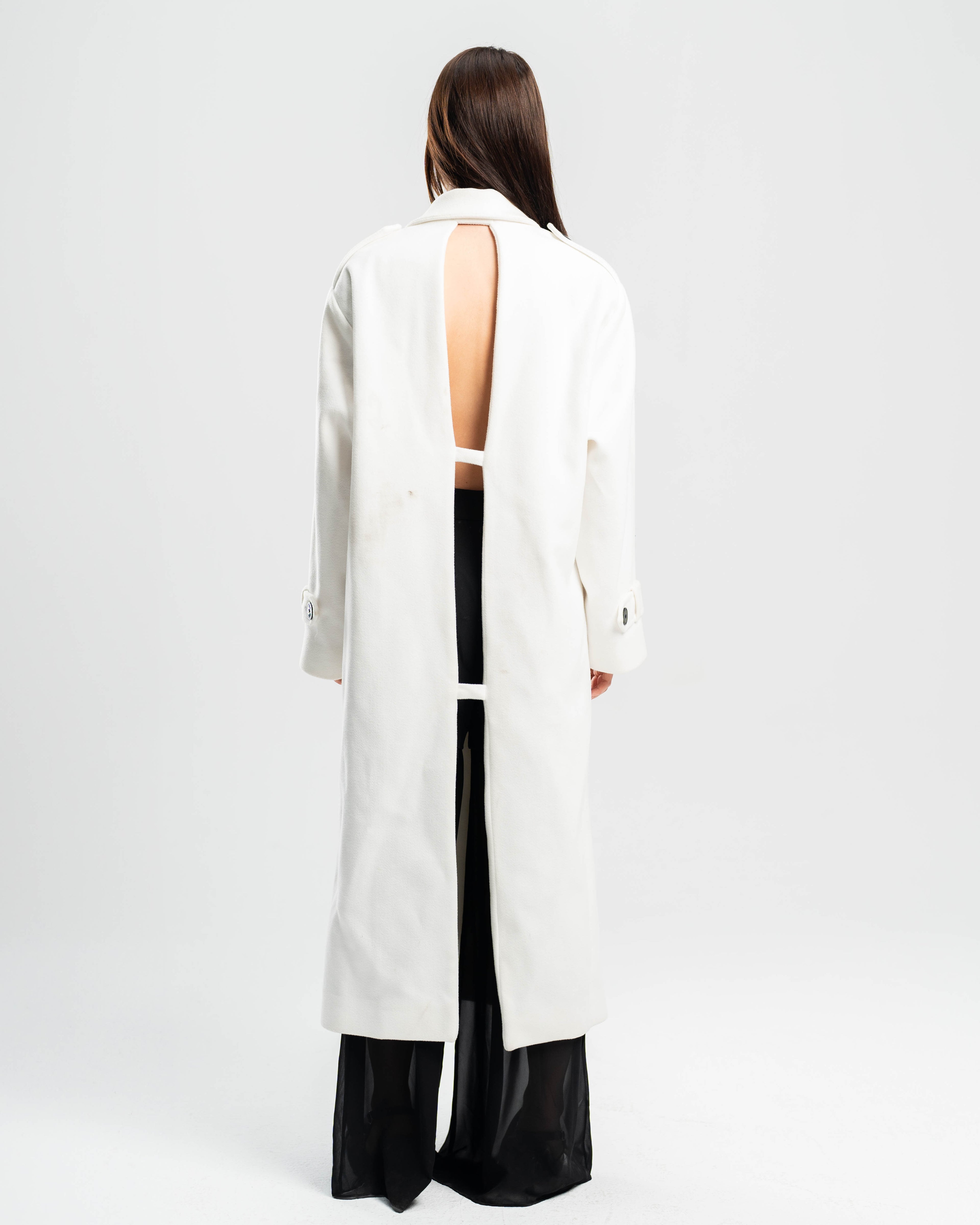 Ivory Command Coat