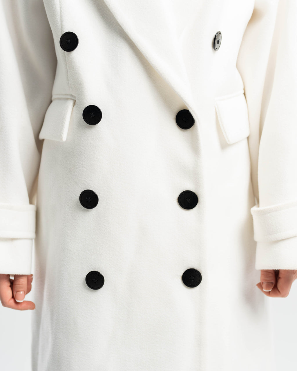 Ivory Command Coat