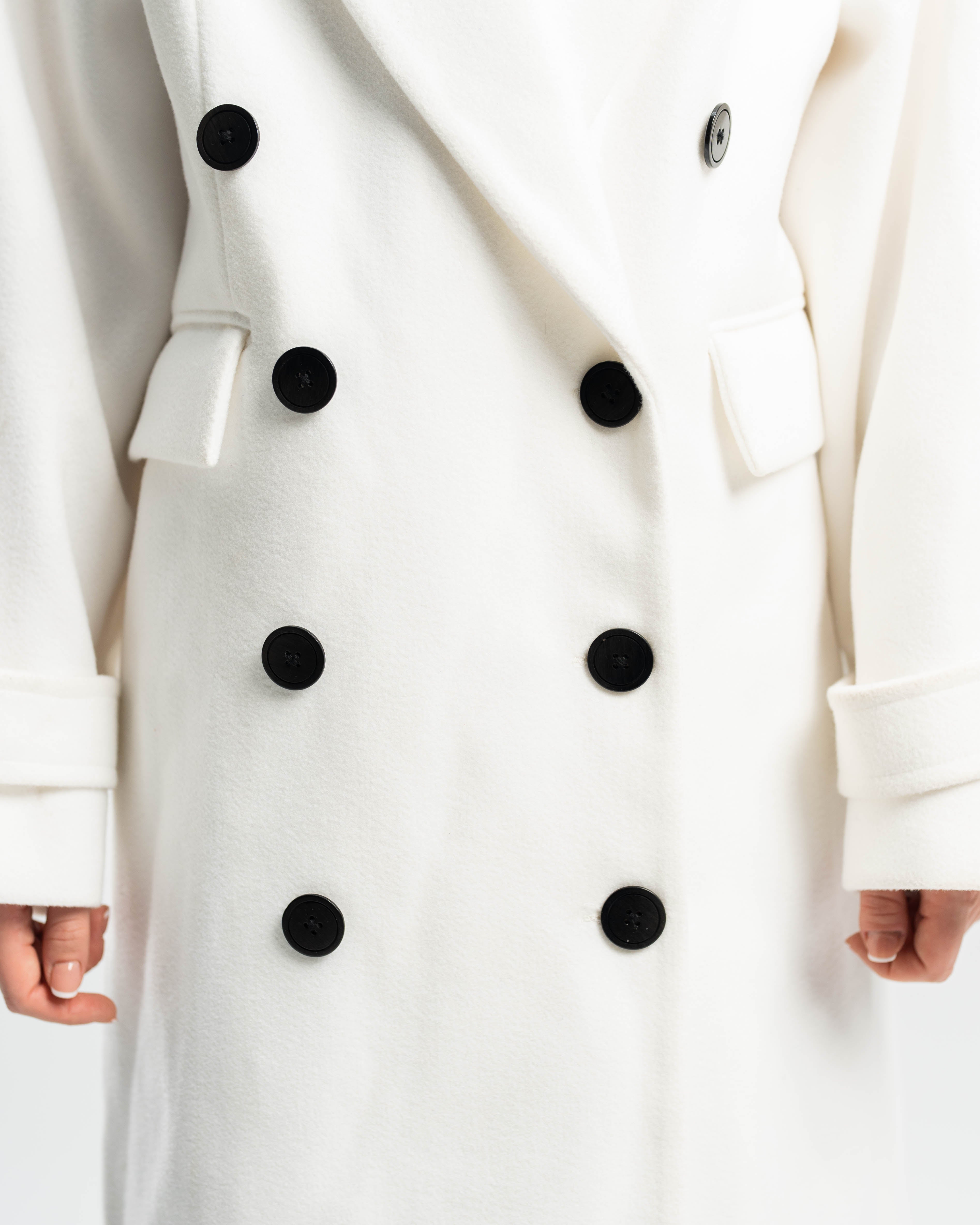 Ivory Command Coat