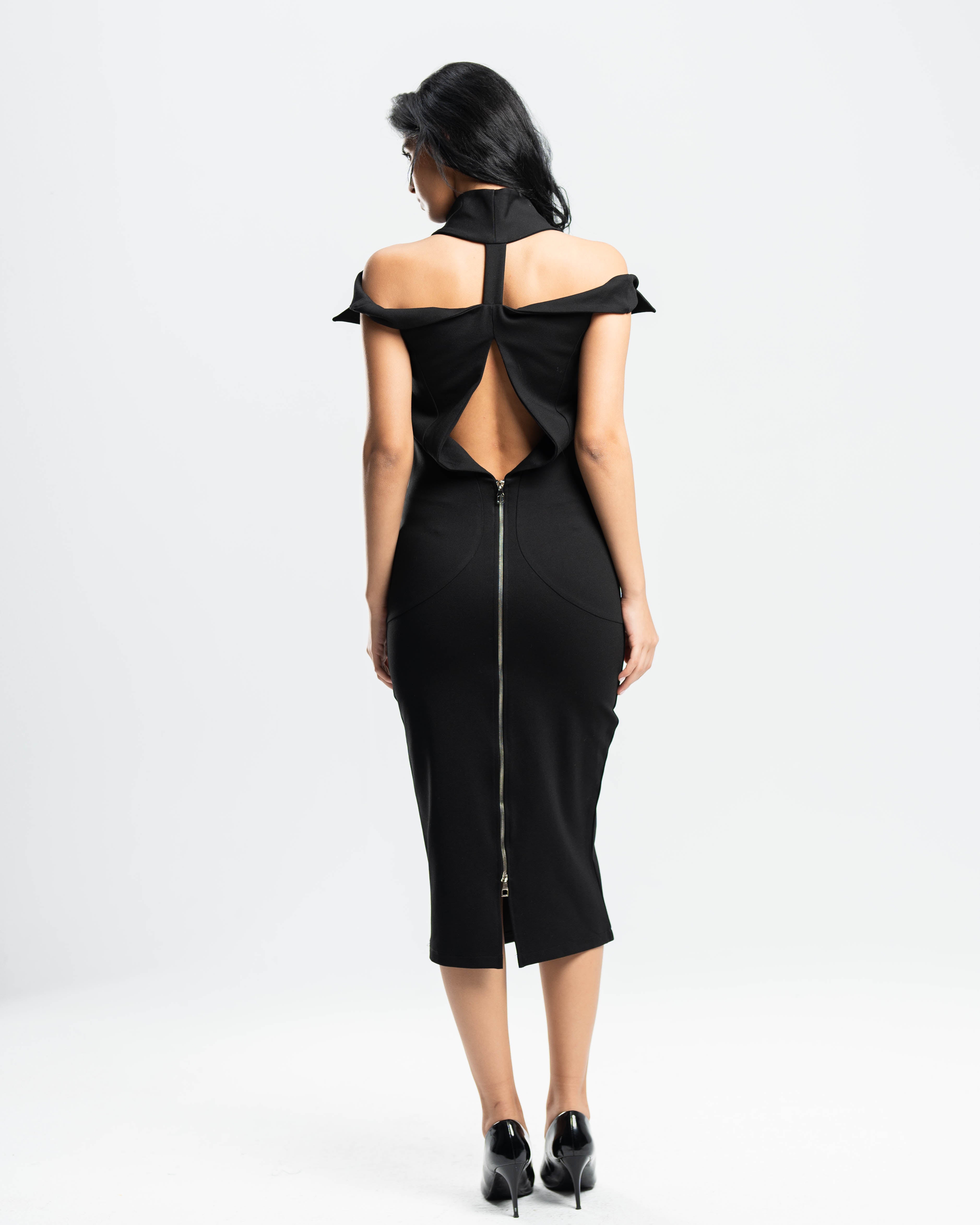 Eclipse Dress in Black