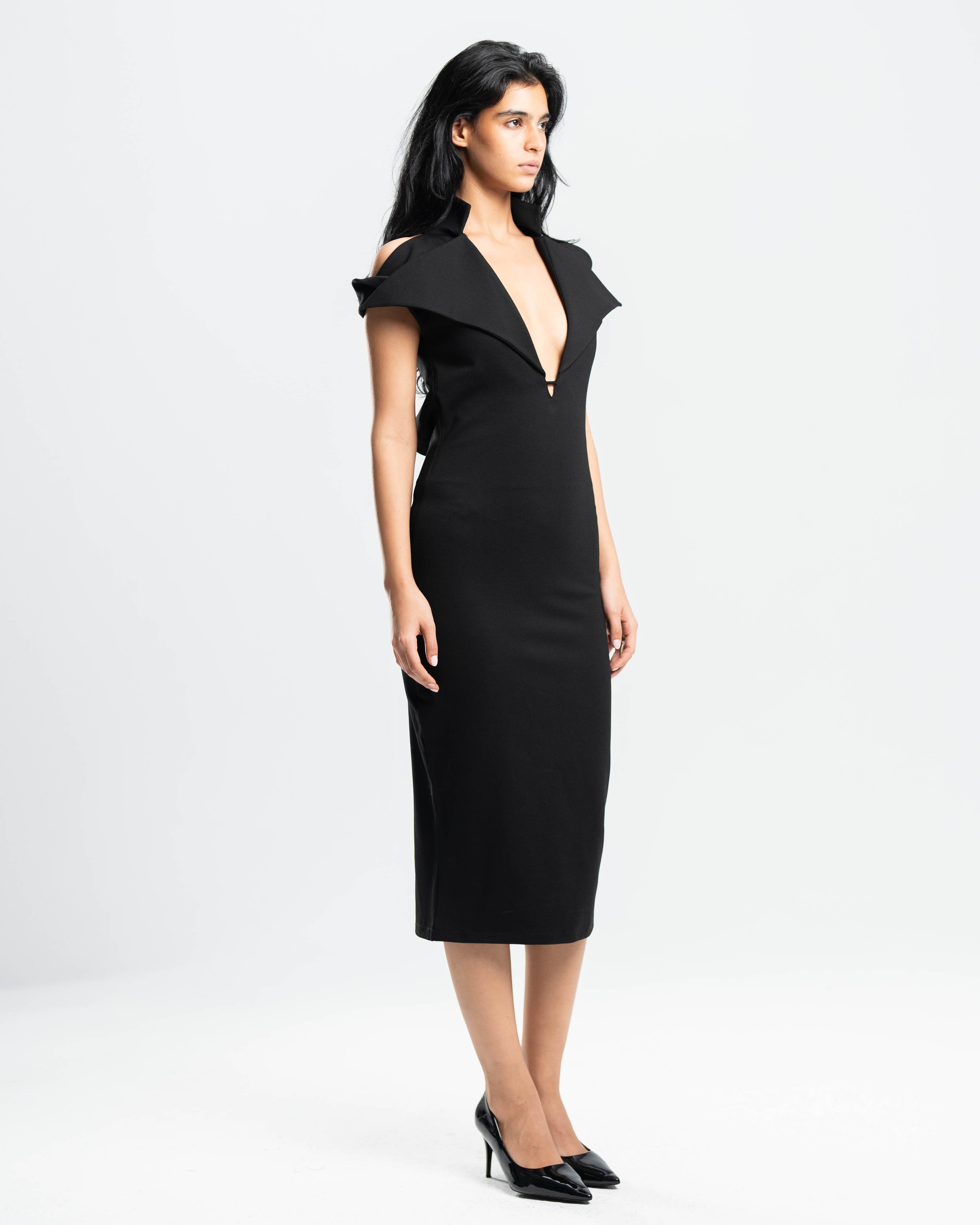 Eclipse Dress in Black