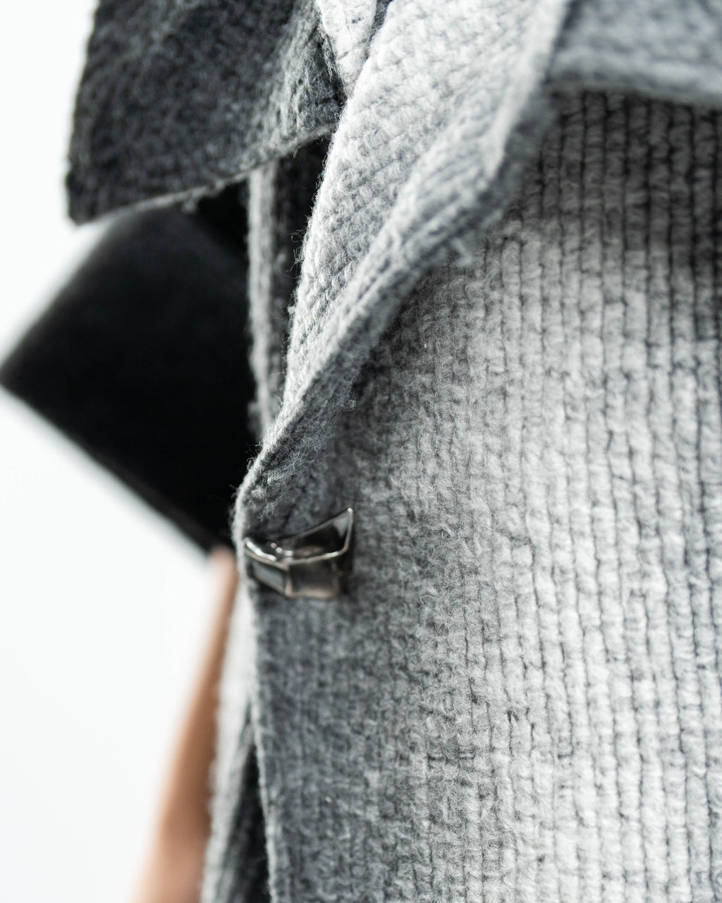 Gradient Maxi Knit Coat